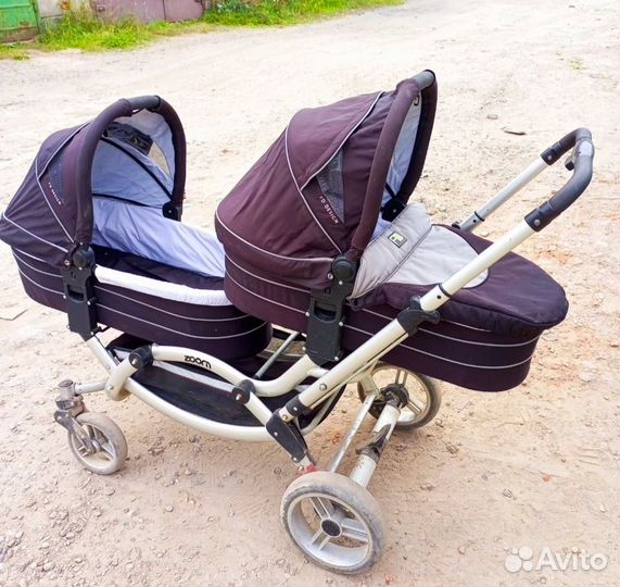 Коляска для двойни
