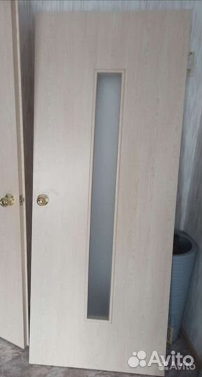 Двери от застройщика новые