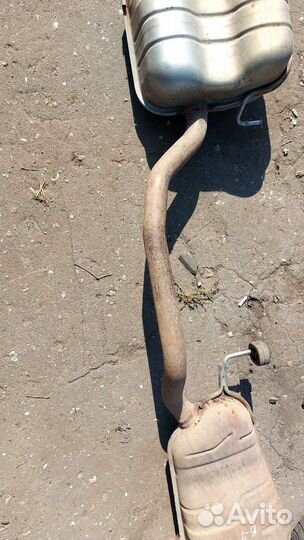 Глушитель,резонатор. Volkswagen Passat B7.Седан