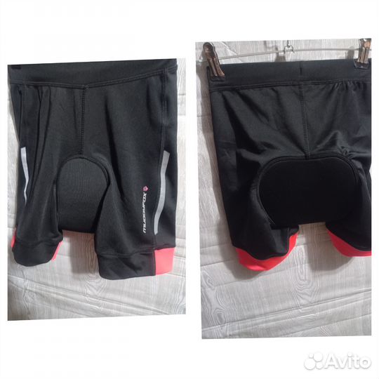 Велошорты женские с памперсом разные размеры