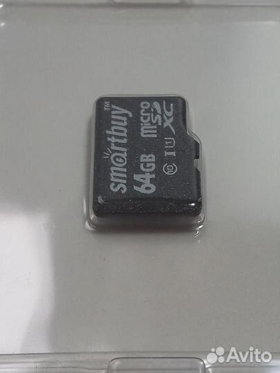 Карта памяти microsdxc UHS-1 SmartBuy 64 gb