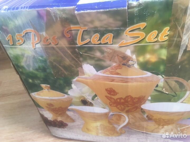 Сервиз чайный,новый