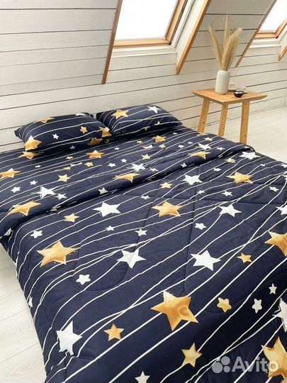 Белье постельное с готовым одеялом