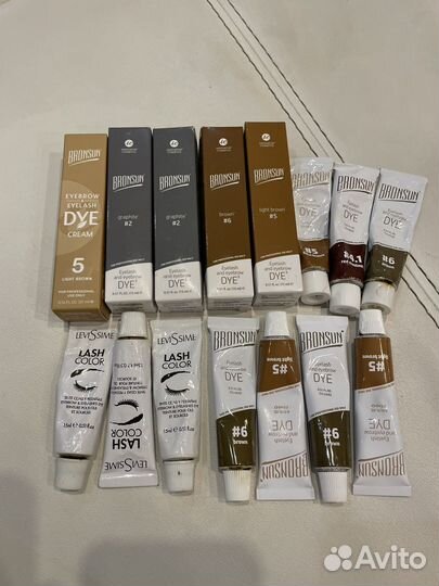 Краска bronsun и levissime