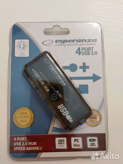 USB хаб 4 порта