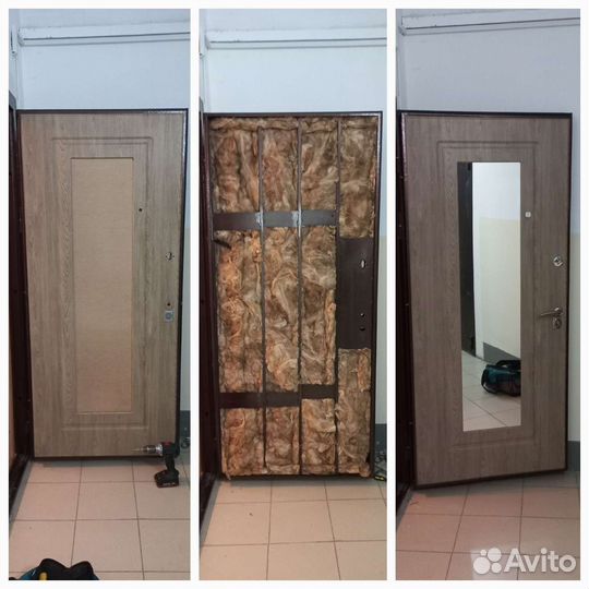 Замена панели входной двери