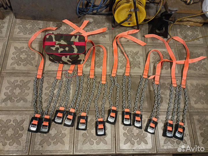 Цепи противоскольжения на колеса