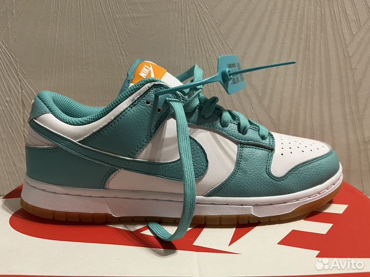 Nike dunk low teal zeal