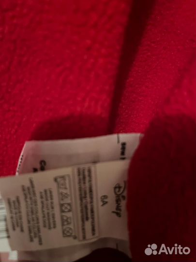 Ветровка минни маус микки на флисе 110