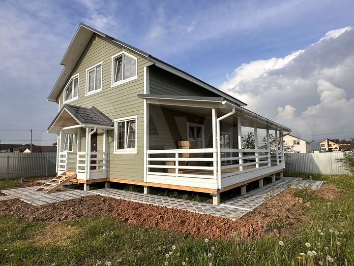 Дом 172 м² на участке 9 сот.