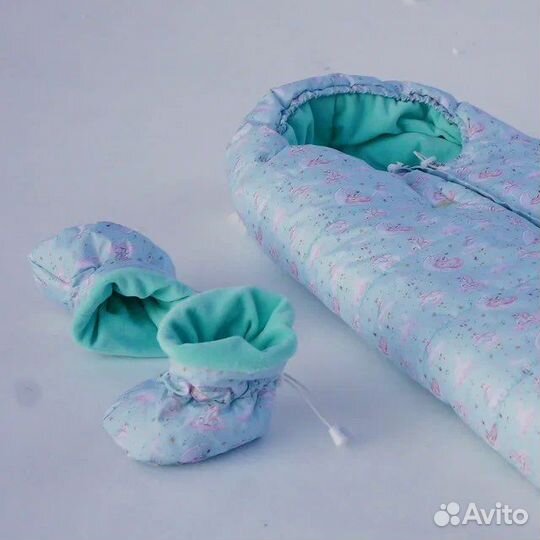 Конверт на выписку зимний