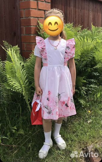 Платье для девочки 116-122