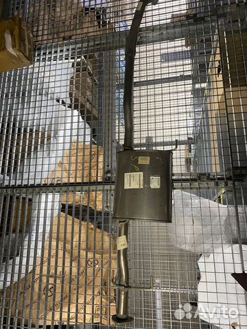 Глушитель в сборе, перед. и центральная труба Opel