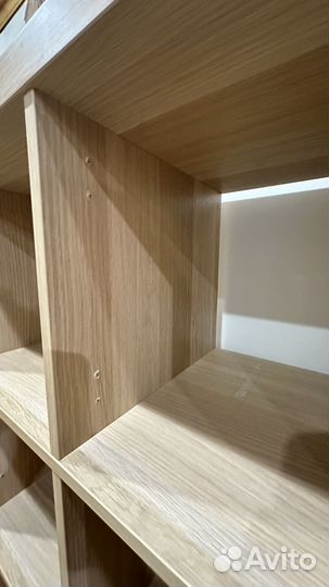 Стеллаж IKEA беленый дуб