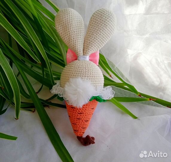 Игрушка-зайка(Ручная работа)