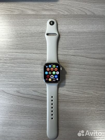 Часы apple watch 8 41 mm silver