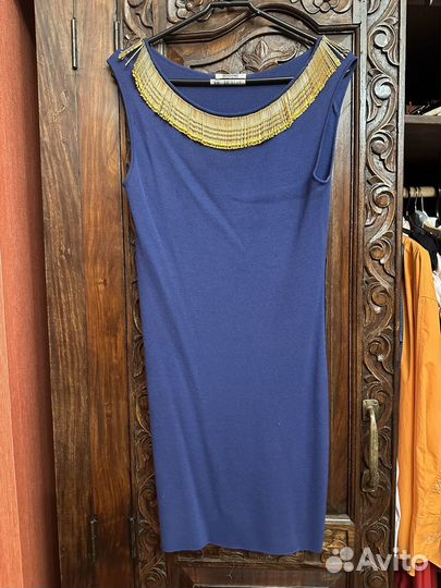 Яркое мини-платье Moschino