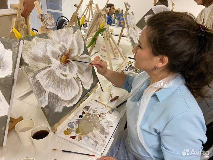 Атмосферные мастер-классы по живописи (выездные)
