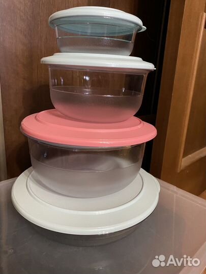 Сервировочная коллекция емкости Tupperware