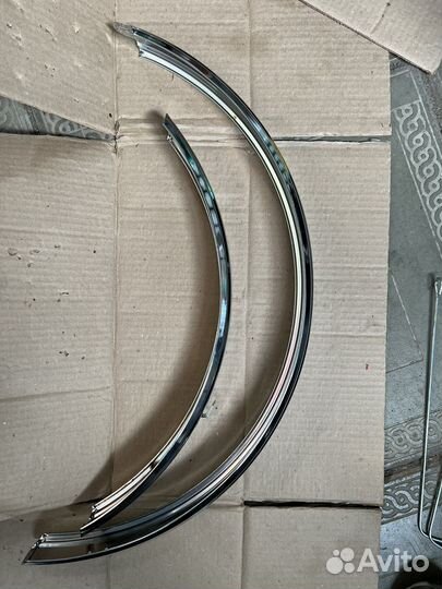 Крылья для дорожного велосипеда хром комплект