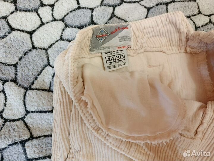 Вельветовые мужские брюки Emanuel