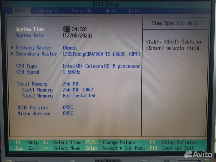 Samsung np-r45 ноутбук 14