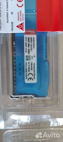 Оперативная память ddr4 hyperx fury 16gb 3200