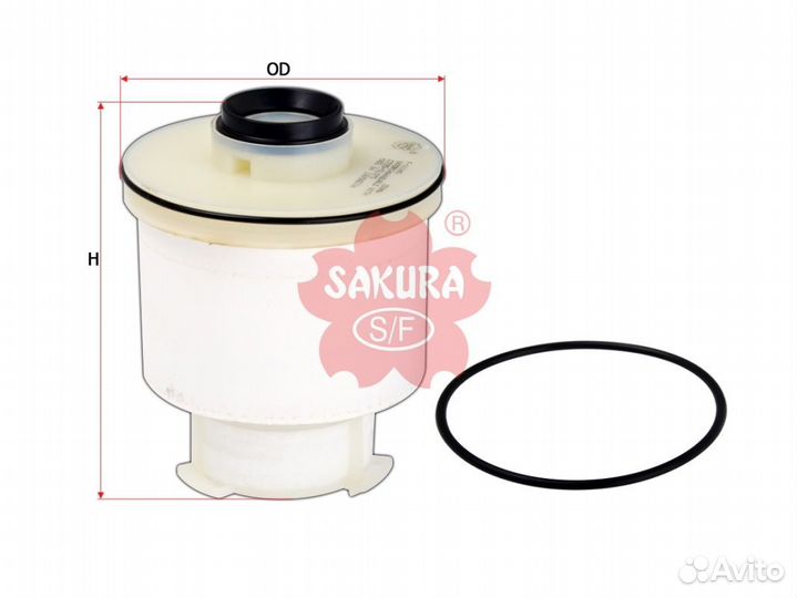 Фильтр топл. Sakura F11140 F11140 Sakura