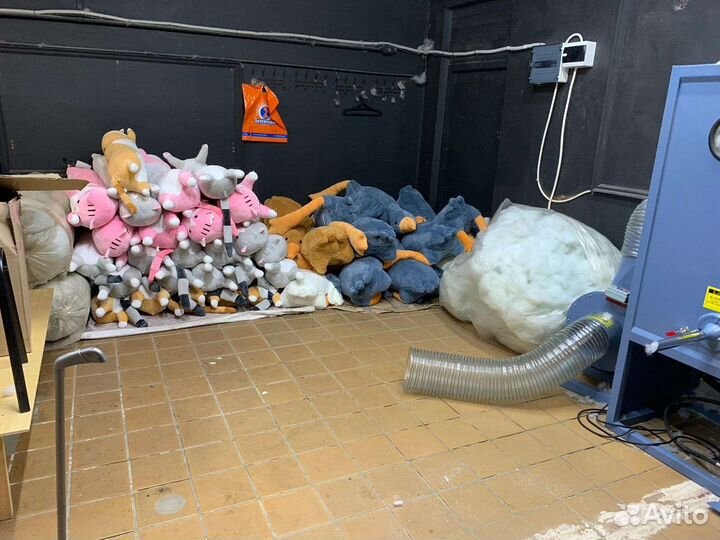 Набивка мягких игрушек одеял подушек одежды