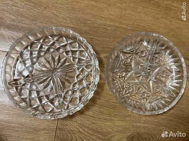 Хрусталь югославия бокалы менажницы стаканы