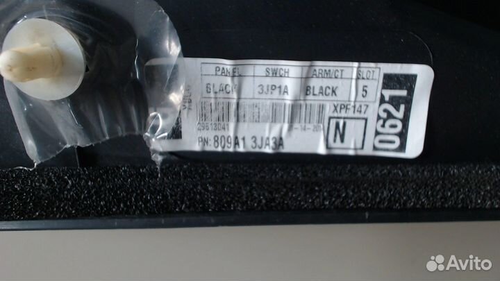 Дверная карта Infiniti QX60, 2014