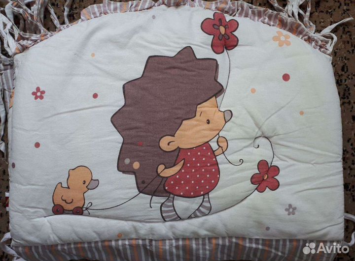 Бортики в детскую кроватку