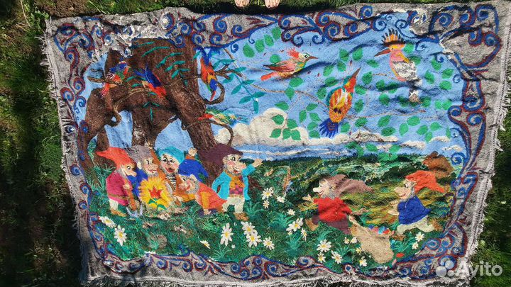 Ковёр на стену ручной работы