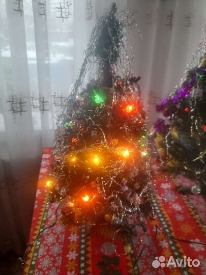 Елка искусственная3шт 65см,80см и 120см