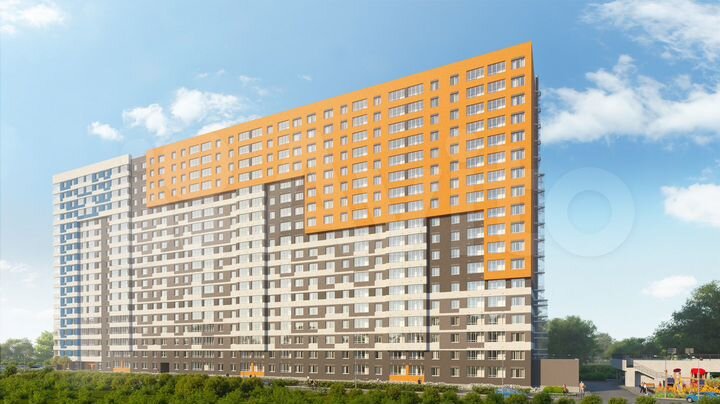 1-к. квартира, 34,2 м², 1/18 эт.