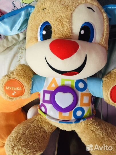 Игрушка рабочая с батарейками Собачка fisher price