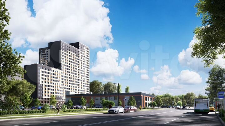 1-к. квартира, 38,7 м², 10/25 эт.