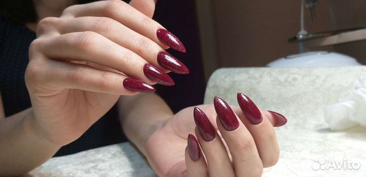 Маникюр,гель лак, наращивание ногтей