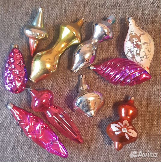 Елочные украшения СССР