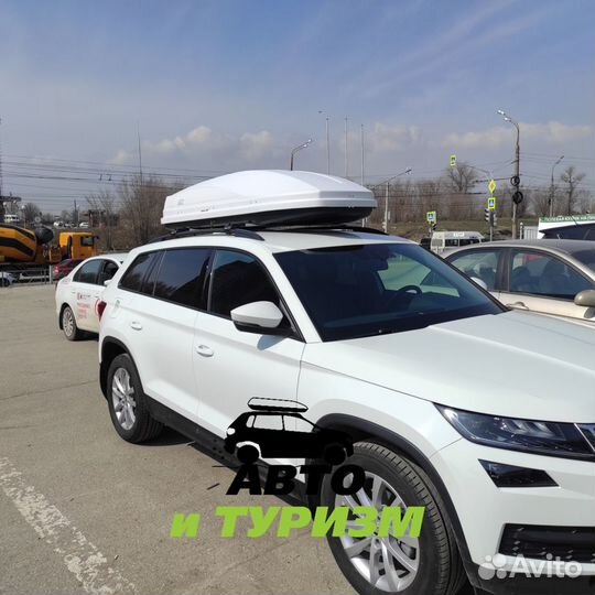 Автобокс большой 580 л для автомобиля Volkswagen