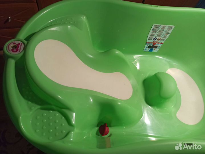 Ванночка для купания с горкой
