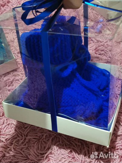 Детские пинетки ручной работы