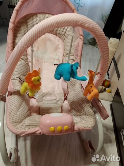 Люлька с игрушками, музыка