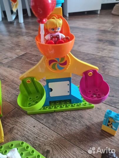 Конструктор lego duplo Большой парк Аттракционы