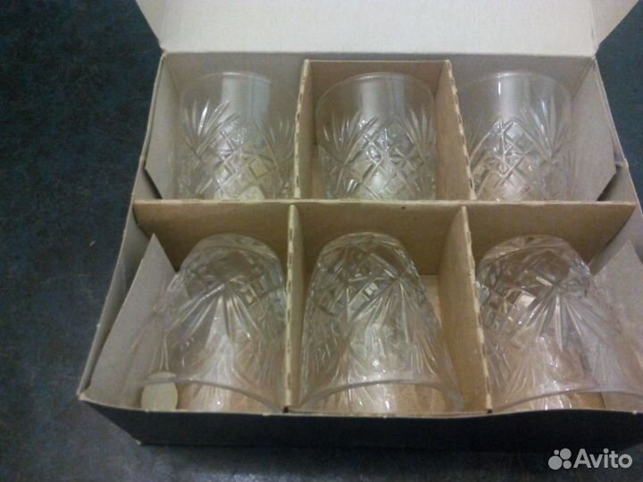 Стопки из хрусталя