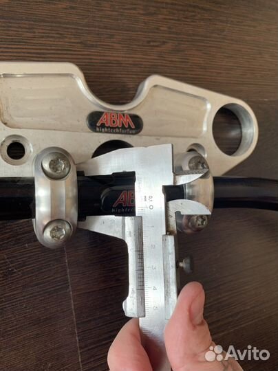 Траверса с рулем ABM под Suzuki RF600