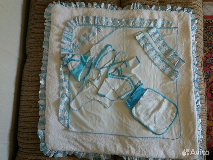 Зимний комплект на выписку мальчику