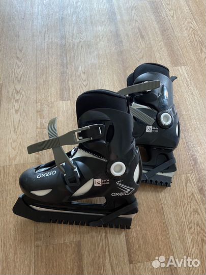 Коньки раздвижные детские