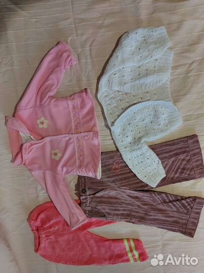 Детские вещи пакетом для девочек от 6 до1.5