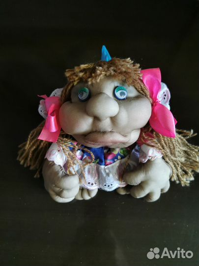 Кукла - попик, игрушка приколюшка